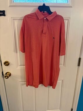 Men's Coral Short-Sleeve Polo Shirt